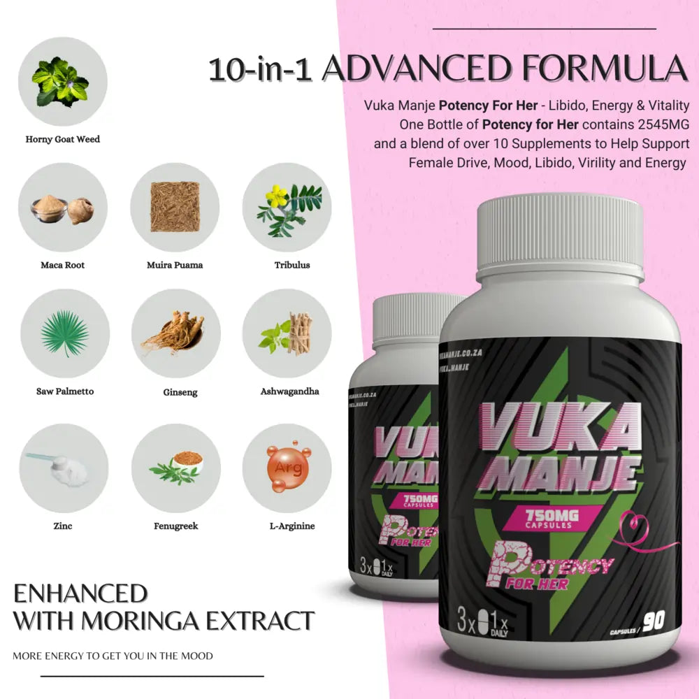 Vuka Manje™-krag (vir haar)