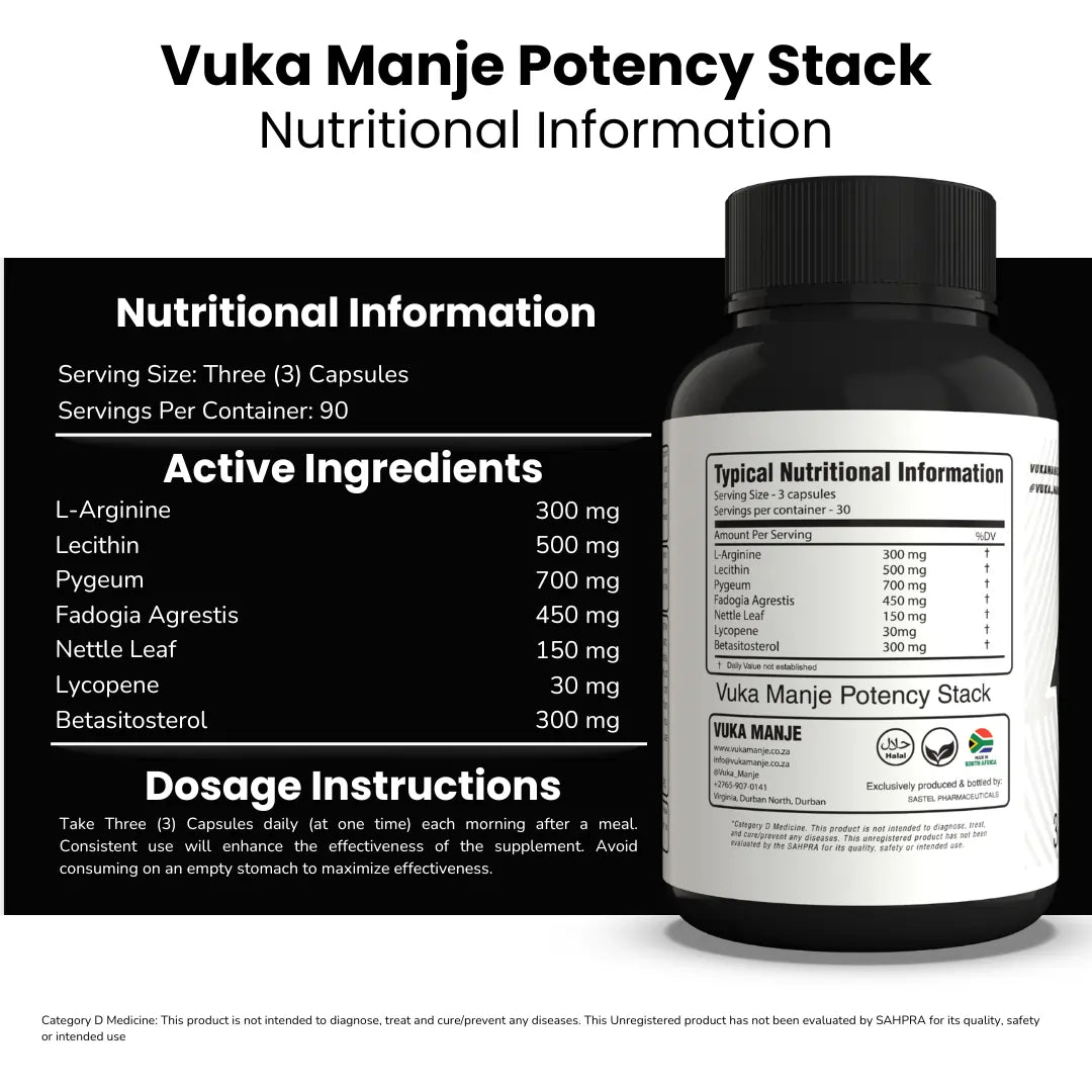 Vuka Manje Ultimate Performance Stack - Free Delivery
