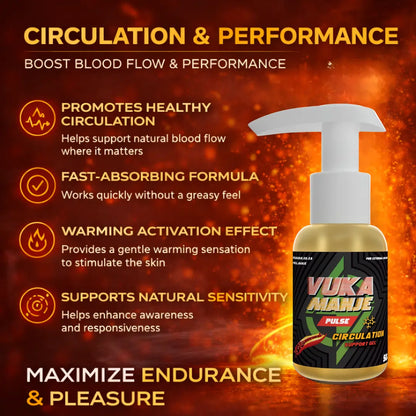 Vuka Manje Pulse – Circulation Support Gel