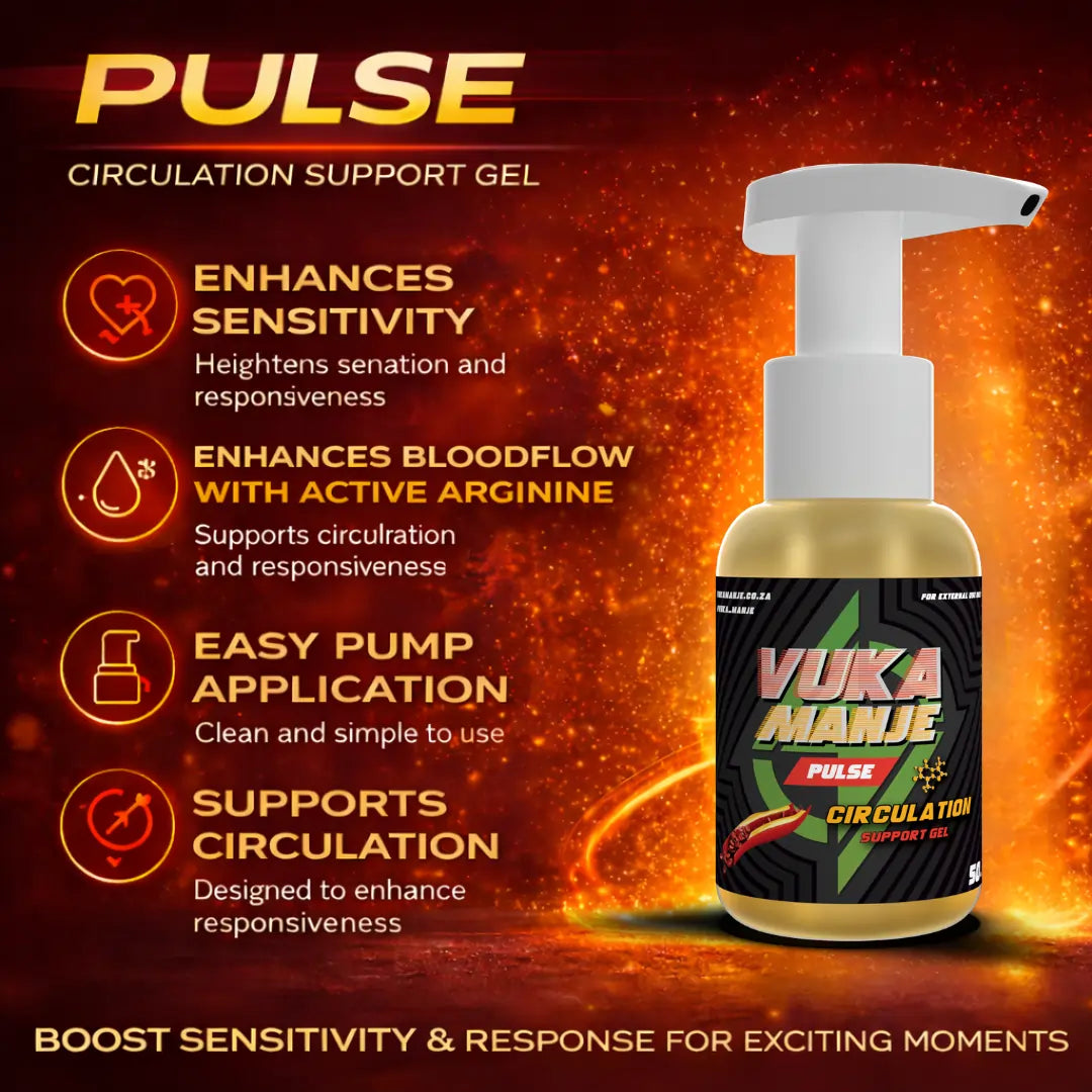 Vuka Manje Pulse – Circulation Support Gel
