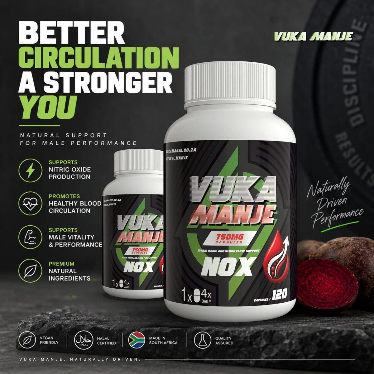 NOX (Nitric Oxide & Blood Flow Support)