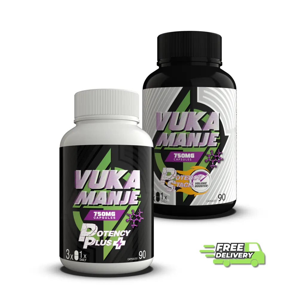 Vuka Manje™ Potency Plus Bundle (Free Delivery)