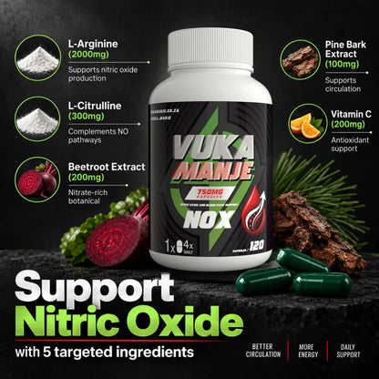 NOX (Nitric Oxide & Blood Flow Support)