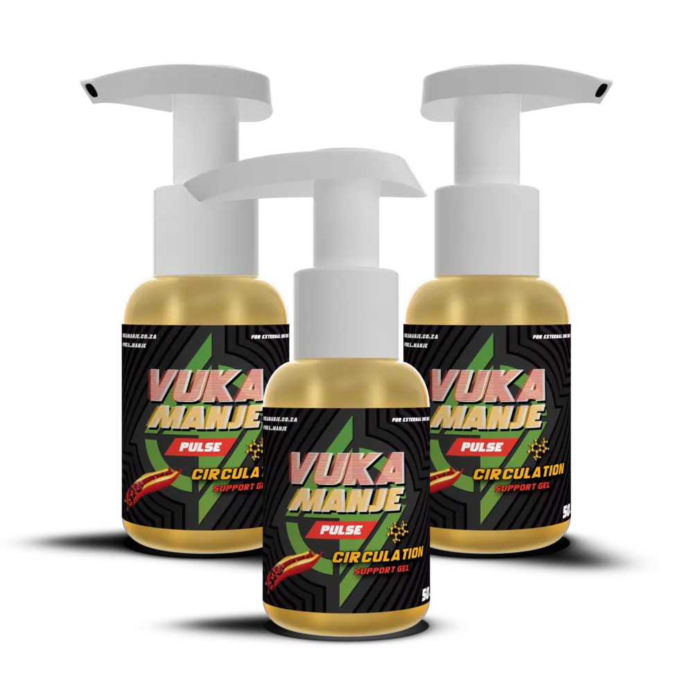 Vuka Manje Pulse – Circulation Support Gel
