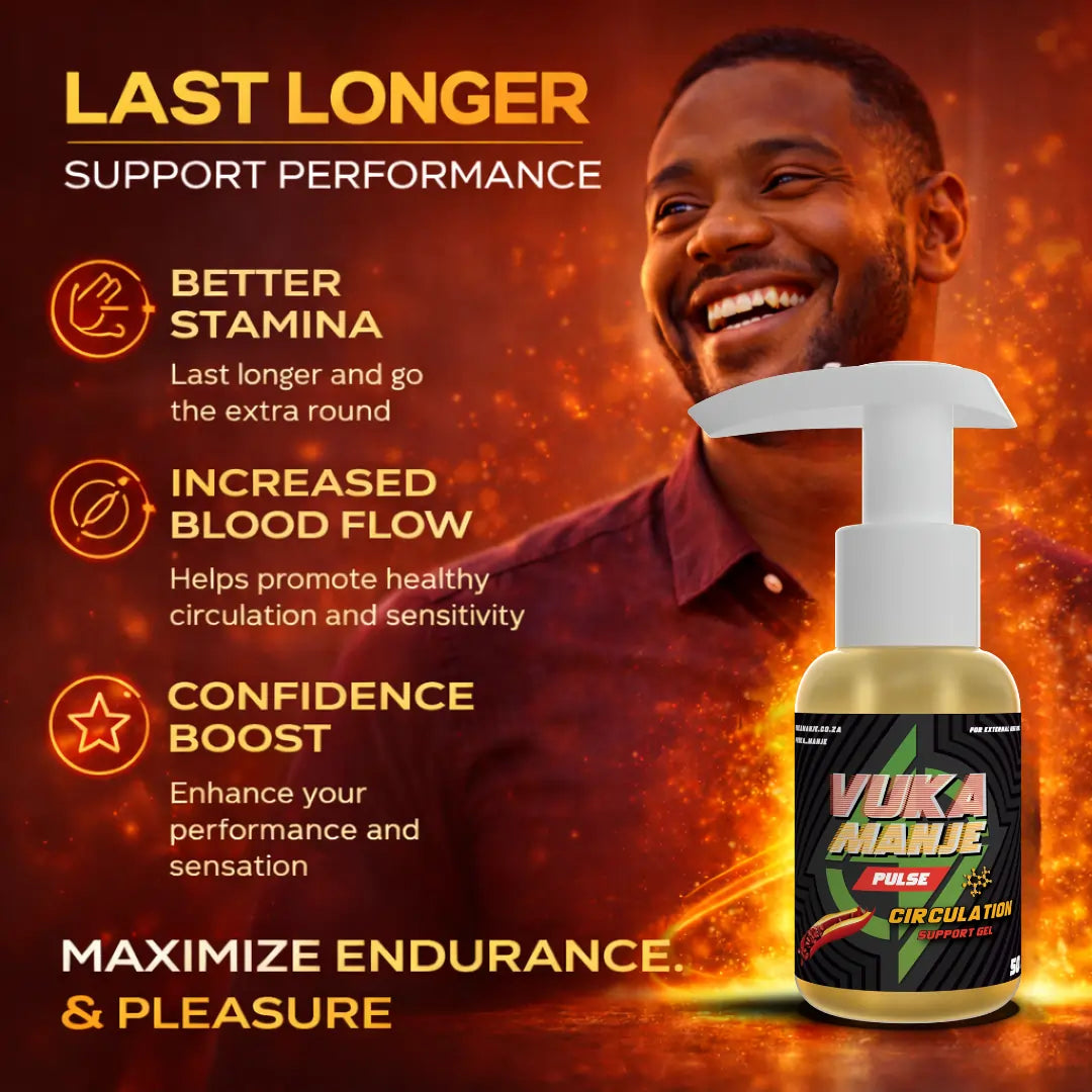 Vuka Manje Pulse – Circulation Support Gel