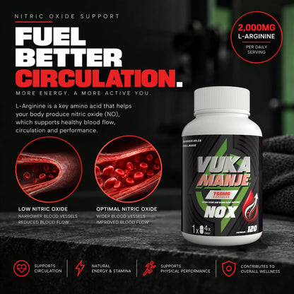 NOX (Nitric Oxide & Blood Flow Support)