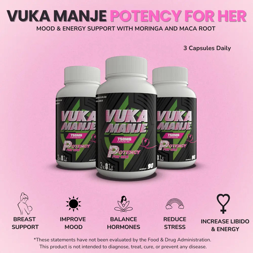 Vuka Manje™ Potency For Her (Breast Support)