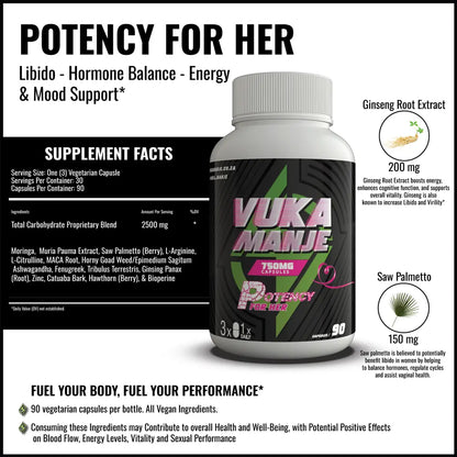 Vuka Manje™ Potency (For Her)