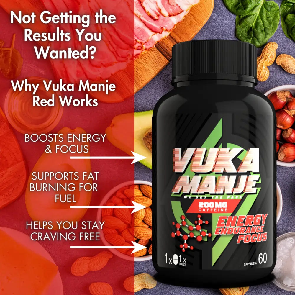 Vuka Manje Red Active (Fat Burner + Energy)