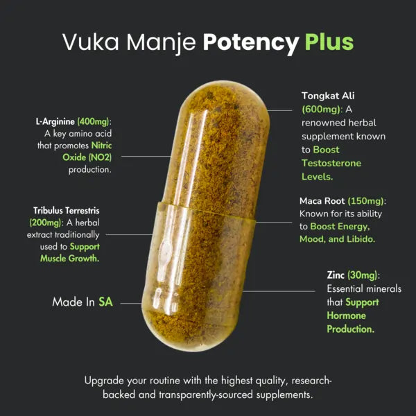 Vuka Manje™ Potency Plus Bundle (Free Delivery)