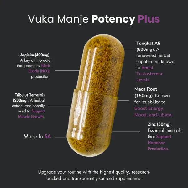 Vuka Manje™ Potency Plus (Performance Support)