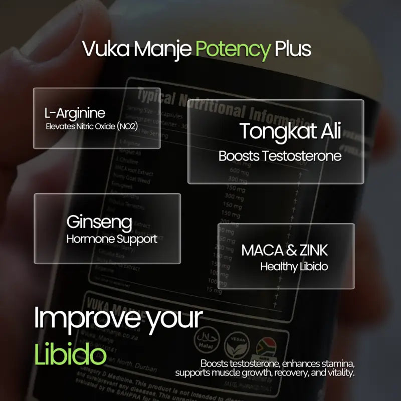 Vuka Manje™ Potency Plus (Performance Support)