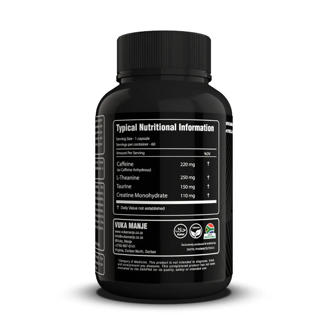 Vuka Manje™ Red Active (Vetverbrander + Energie)