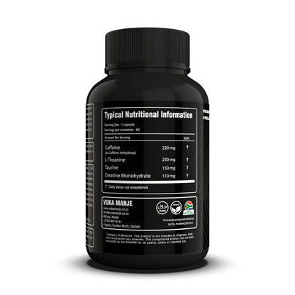 Vuka Manje™ Red Active (Vetverbrander + Energie)